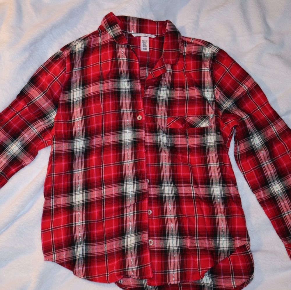 Victoria's Secret Holiday PJ Flannel